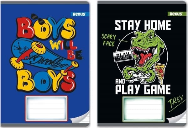 Notebook A5/32K line Boy (10 pcs)