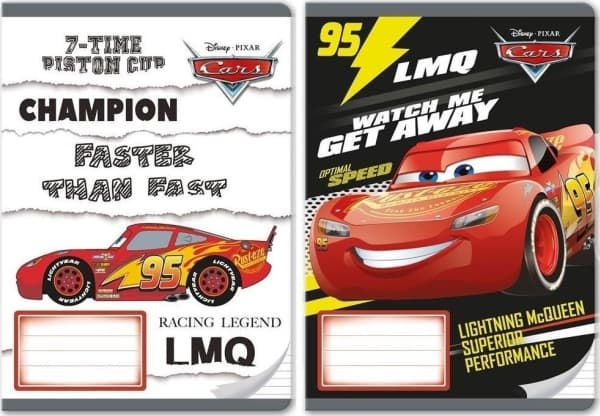 Notebook A5/32K Cars line (10 items)