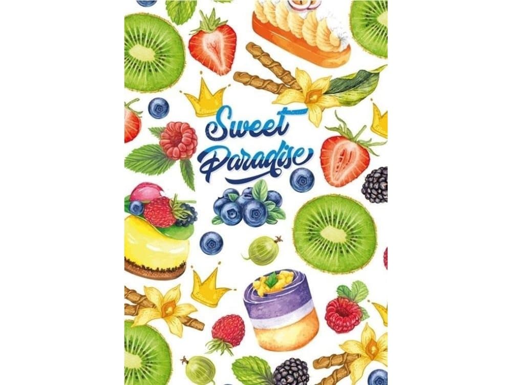 Decorative notebook 128x165/64K Fruit line