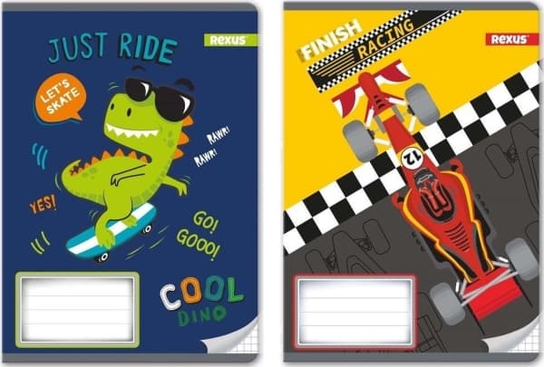 Notebook A5/16K line Boy (20 pcs)