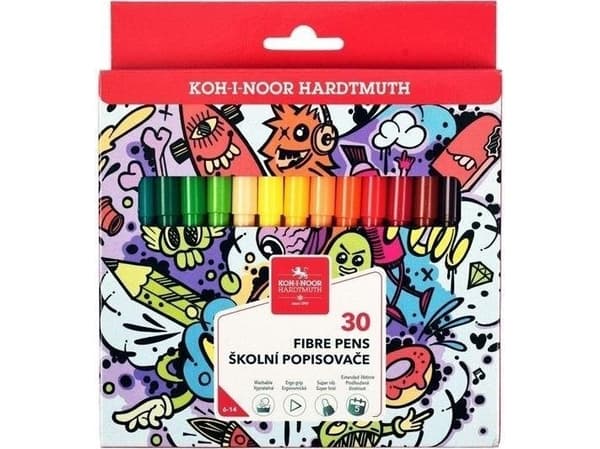 Koh-i-noor Markers 710/2CJ/23 30 farger