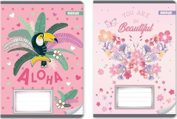 Notebook A5/32K line Girl (10 pcs)