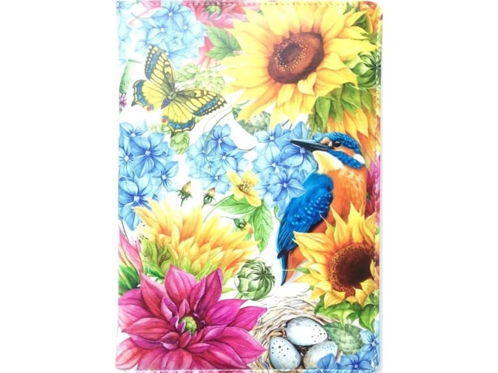 Decorative A5 notebook N9049 Butterfly, 80 sheets kr. TW