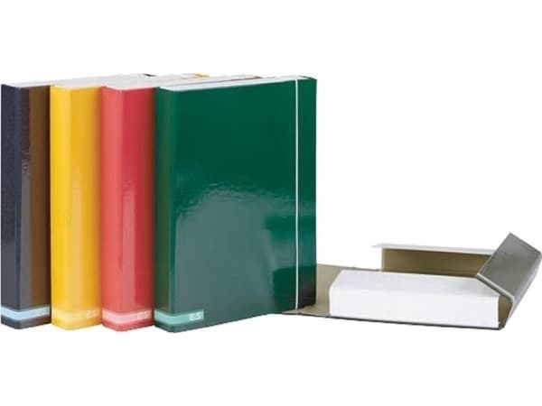 Box A4 folder with a rubber band Classic Colors
