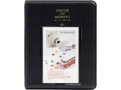 LoveInstant Album for 64 bilder for Fujifilm Instax Mini 7 8 9 11 - Svart
