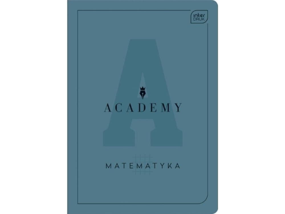 Notebook A5/60K checkered Matematyka Academy (10 items)