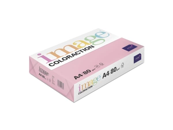 Kopipapir Image Coloraction A4 80g Coral Mid Pink 500ark/pkt