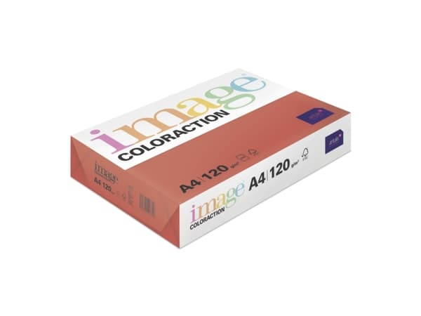 Kopipapir Image Coloraction A4 80g Chile Deep Red - (500 ark pr. pakke)