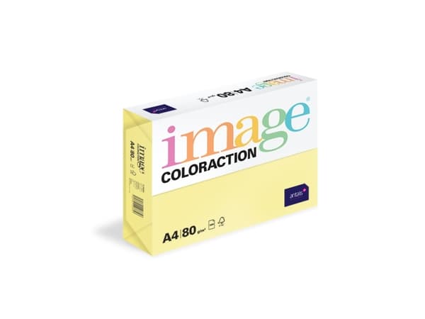 Kopipapir Image Coloraction A4 80g Florida Lemon Yellow 500ark/pkt