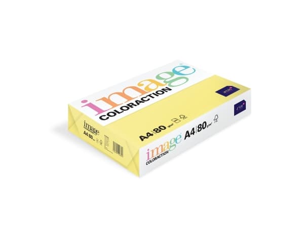Kopipapir Image Coloraction A4 80g Florida Lemon Yellow 500ark/pkt
