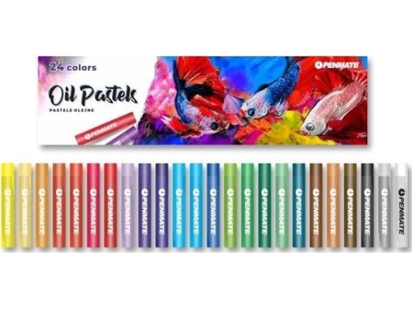 Penmate Pastele olejne 24 kolory PENMATE