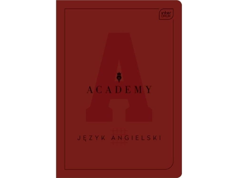 Notebook A5/60K checkered English Academy (10 pcs)