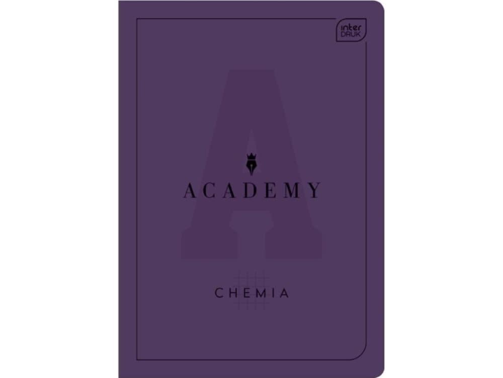 Notebook A5/60K checkered Chemia Academy (10 items)