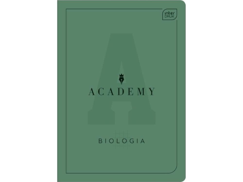 Notebook A5/60K checkered Biology Academy (10 items)