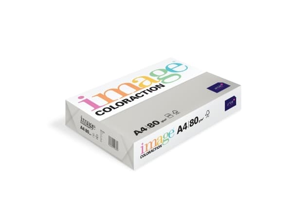 Kopipapir Image Coloraction A4 80g Iceland Mid Grey - (500 ark pr. pakke)