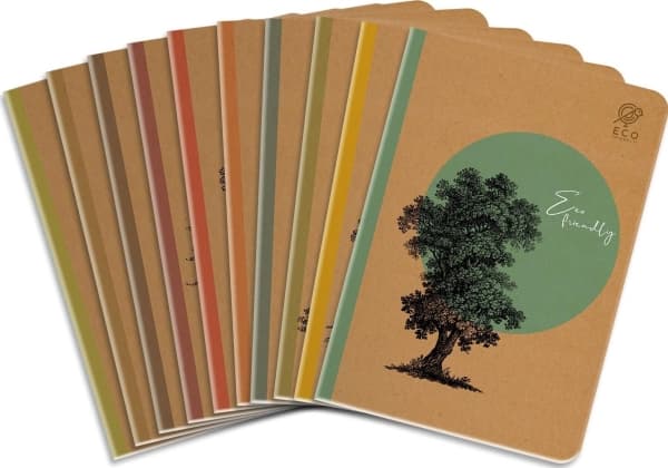 Elanders Notebook A5/80K grid By Nature - Japani (10kpl)