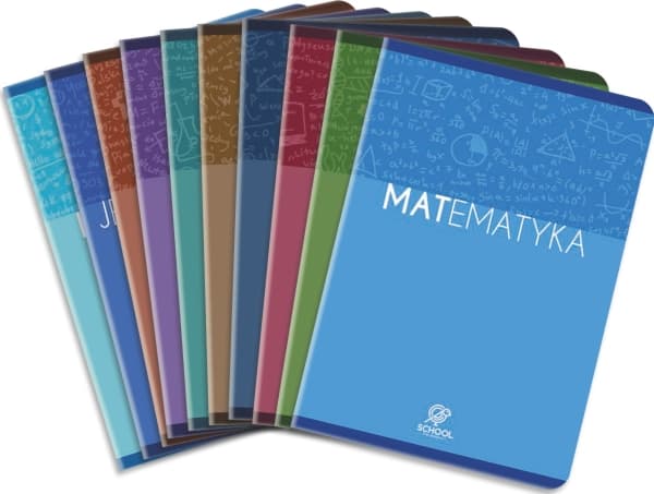 Notebook A5/64K Just School thematic (10 items)