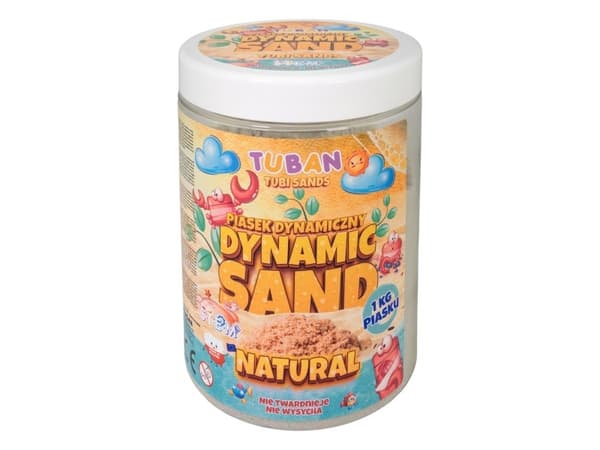 TUBAN Dynamisk sand naturlig 1kg