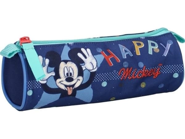 Disney Mikke Mus pennal - Blått pennal (7 x 20 x7 cm), universal