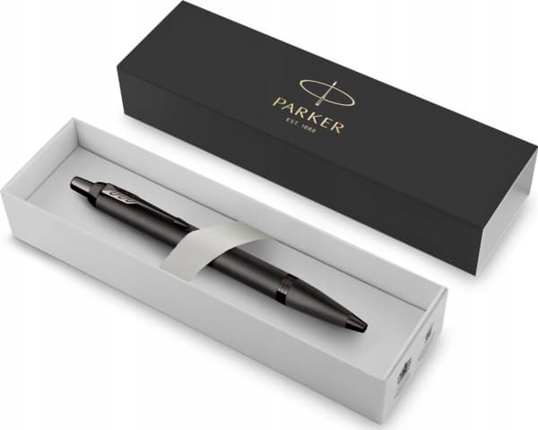 Parker IM, Klämma, Fastklämbar, indragbar kulspetspenna, 1 styck