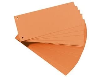 Herlitz 10843647, Oranssi, Pahvi, 100 kpl