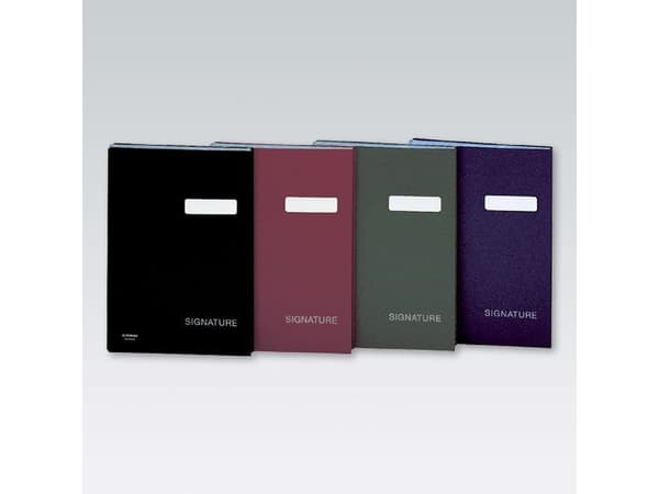 Donau DONAU SIGNATURBOKS, PAPP/PP, A4, 450GSM, 20-KOMP., Sort 8690001-01