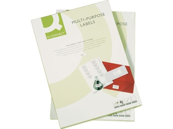 Connect Self-adhesive labels 105 x 48 mm, A4, 100 ark, 105 mm, 48 mm