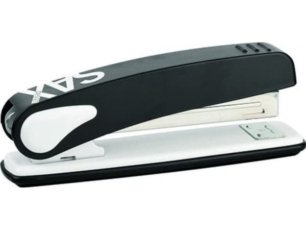 SAX Stapler Saxdesign 249 Paperbox Stapler, Staples up to 25 sheets, Black