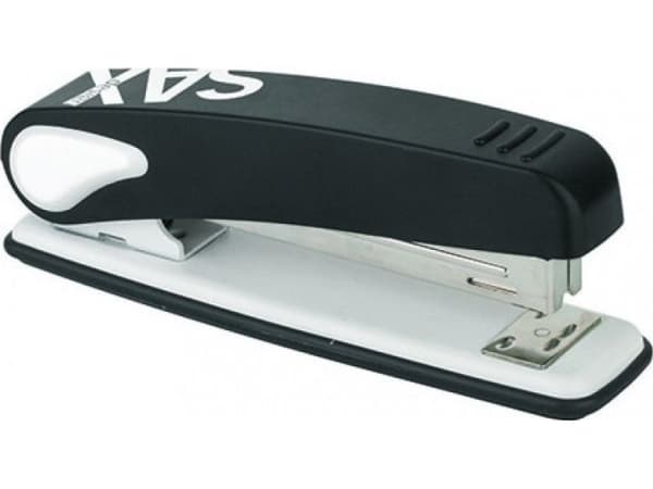 SAX Stapler Saxdesign 249 Paperbox Stapler, Staples up to 25 sheets, Black