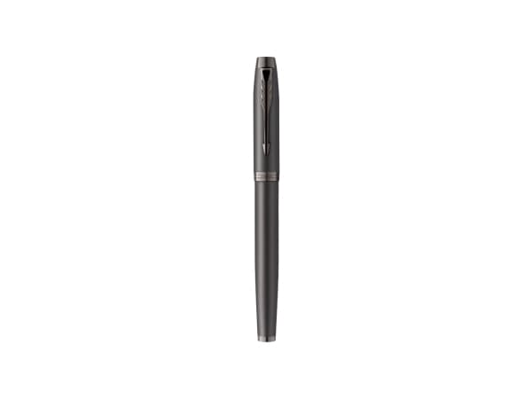 Parker IM Monochrome, Metallisk, Blå, Rustfritt stål, Lakk, Medium, 1 stykker