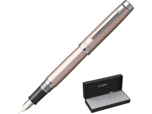 Platinum reservoarpenna PLATINUM Proycon Luster Rose Gold, M, rosa
