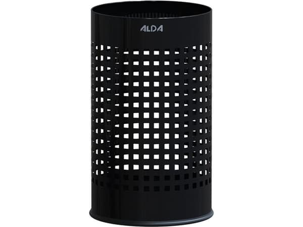 ALDA avfallsbeholder svart (A649A-05)