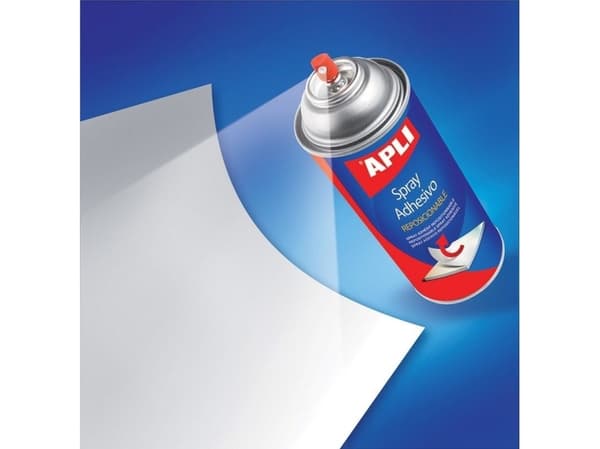 Apli Spray Glue, uudelleenasennukseen, 400ml