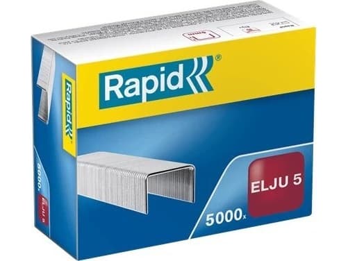 Rapid Elju 5 - Klamrar - galvaniserat stål - paket med 5000 - för P/N: 31061107