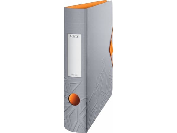 LEITZ Active Urban Chic mapp, 180 grader, 65 mm, sten DIN A4, rundad rygg, tillverkad av polyfoam, duo-look, med - 1 st (1117-00-88)