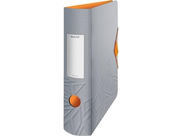 LEITZ mappe Active Urban Chic, 180 grader, 82 mm, stein DIN A4, avrundet rygg, laget av polyfoam, duo-look, med - 1 stk (1116-00-88)