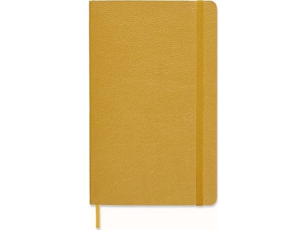 MOLESKINE Muistikirja MOLESKINE Classic rajoitettu painos, pehmeä nahkasidos L, 13x21 cm, vuorattu, keltainen