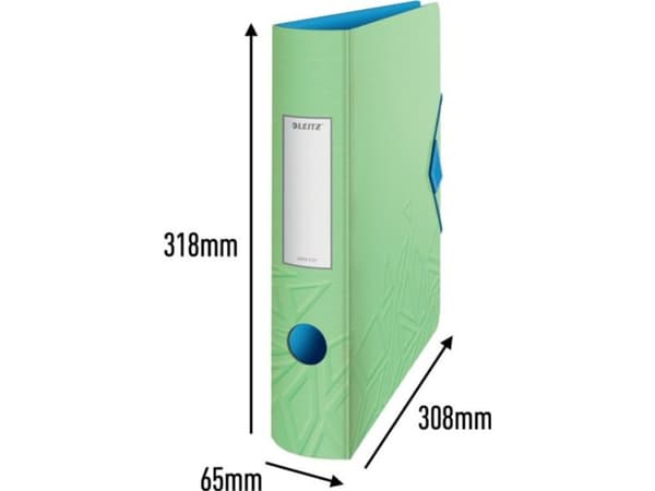 Esselte Leitz Active Urban Chic mapp grön plast 6,5 cm DIN A4 - kontorsmaterial ( 1117-00-50 )