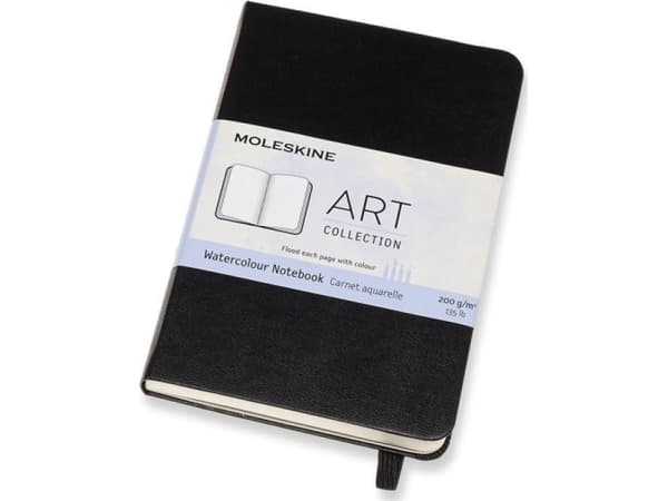 Moleskine Notes Art Watercolour MOLESKINE P (9x14cm), 60 stron, czarny