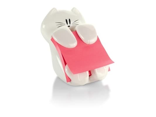 Post-It Pop-up Notes Dispenser for 3 in x 3 in Notes, Cat Dispenser, 7,62 cm
