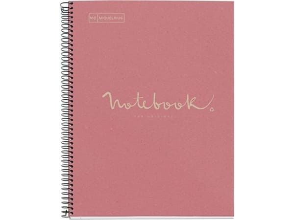 MIQUELRIUS NB-1 Emotions muistikirja, A4, 80 arkkia, 90 g