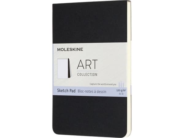 Moleskine Art Sketch Pad Album MOLESKINE P (9x14 cm), 48 sivua, musta
