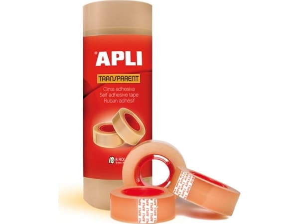 Apli Office tape 19mm, 33m, 8 stk.