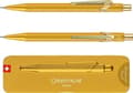 Miniatyrbilde 2 av 4: CARAN D'ACHE mekanisk blyant 844 gullbarre, 0,7 mm, gull sekskantet skaft laget av aluminium, gull sateng finish, - 1 stk (844.999)
