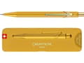 Miniatyrbilde 1 av 4: CARAN D'ACHE mekanisk blyant 844 gullbarre, 0,7 mm, gull sekskantet skaft laget av aluminium, gull sateng finish, - 1 stk (844.999)