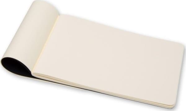 Moleskine Art, monokromatisk, svart, 88 ark, 120 g/m², mykt omslag, Universal