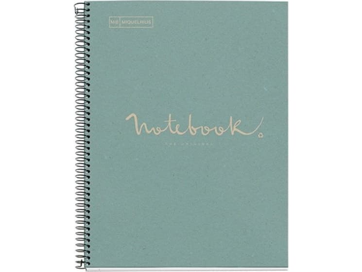 MIQUELRIUS Notebook NB-1 Emotions A4, grid, 80 sheets, 90 g, green