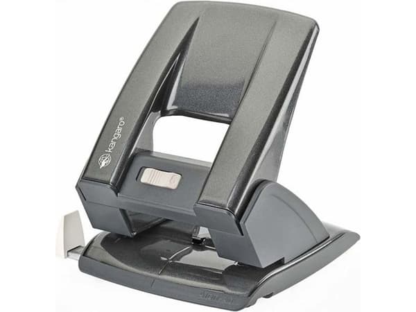 Kangaro Aion Hole Punch - 40 40 Sheets Gray (KAA40-05)