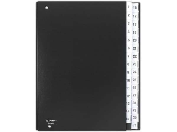 Donau CORRESPONDENCE BIN A4 1-31 MUSTA (8696001-01)