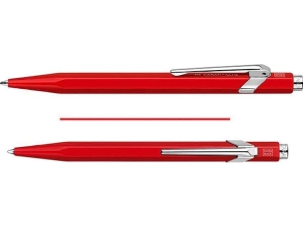 Caran d`Arche CARAN D`ACHE 849 Classic Line kulspetspenna, M, röd med röd refill